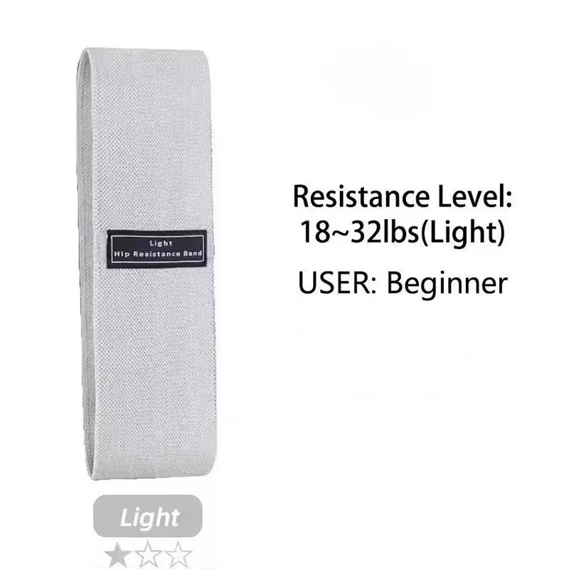 Fabric Resistance Hip Booty Bands Glute Thigh Elastic Workout Bands Squat Circle Stretch Fitness Strips Loops Yoga Gym Equipment