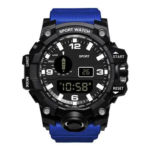 New Men's Watch LED Digital Men Sport Watches Fitness Electronic Watch Multifunction Military Sports Watches Clock Kids Gifts