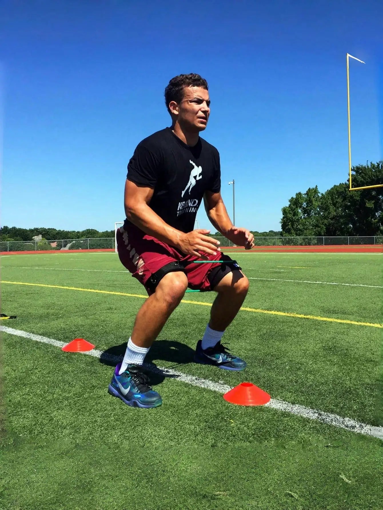 Ankle Stretch Bands Fitness Strength Ankle Resistance Bands for Flexibility Set for Yoga Hip Leg Strength Trainer