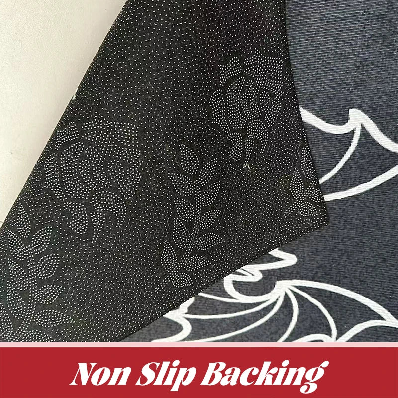 Christmas Door Mat Plaid Pattern Welcome Rug Festive Home Decor Mat Waterproof Non Slip Floor Protector for Xmas Entrance