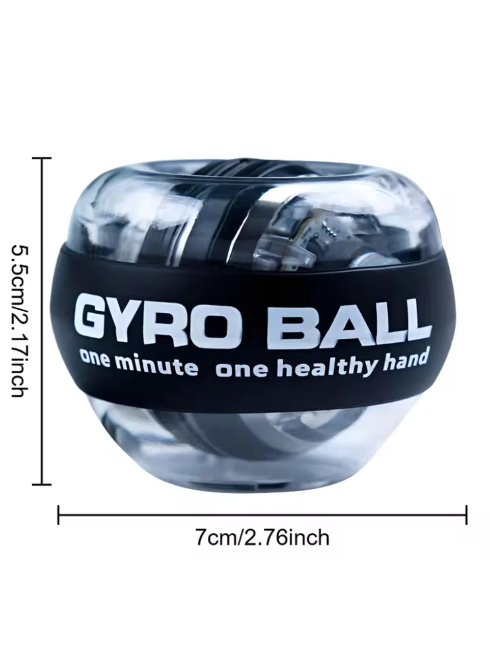 Gyroball Powerball Forearm Exerciser Muscle Fitness Equipment Gyroscope Power Ball Gyro Wrist Booster Trainer Hand Exercise