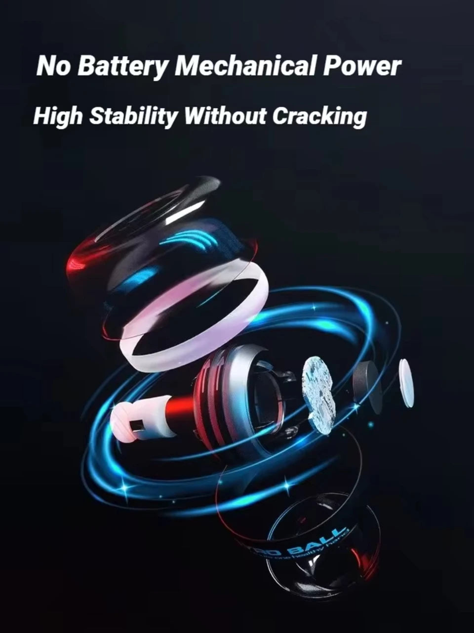 Gyroball Powerball Forearm Exerciser Muscle Fitness Equipment Gyroscope Power Ball Gyro Wrist Booster Trainer Hand Exercise