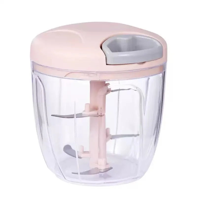 2025 900ML Manual Meat Mincer Combo - Garlic Chopper, Rotate Press, Vegetable Cutter - Must - have Kitchen Cooking Accessories
