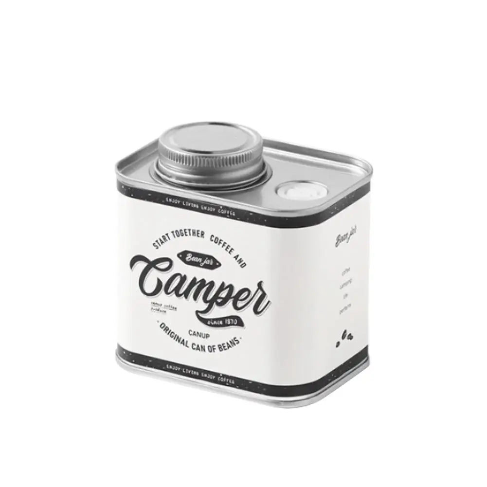 Airtight Coffee Container Portable Outdoor Camping Tin Box Freshness Preservation Kitchen Storage Organizer Friends Gifts