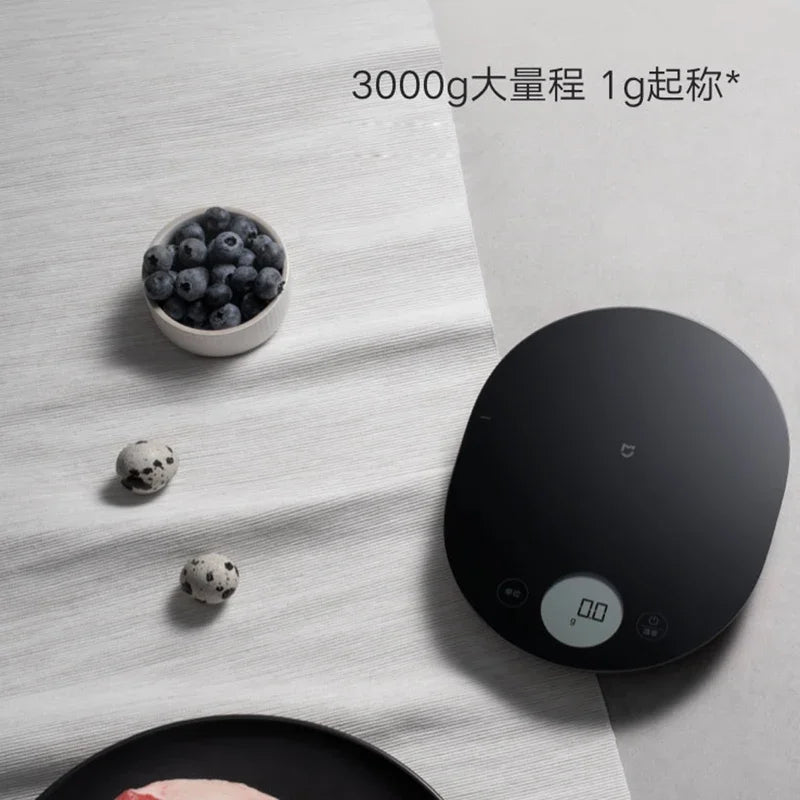 Portable Xiaomi Mijia Electronic Kitchen Scale High Precision 0.1g Home Mini Food Eletric Digital Scale Max 3kg