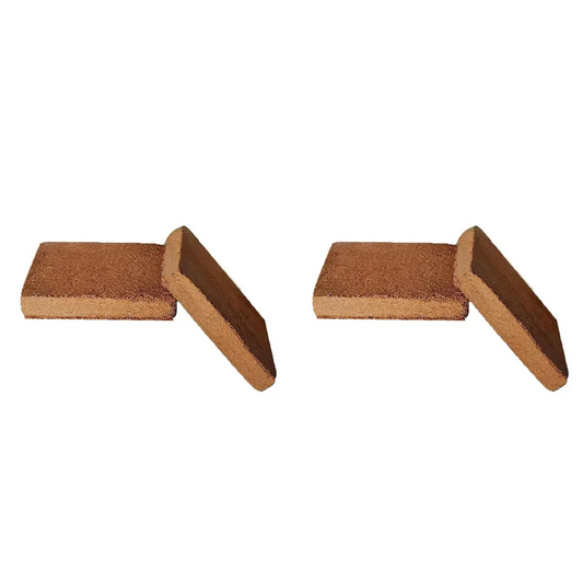 EYFL-4Pcs Organic Coconut Fiber For Plants, Organic Coconut Bricks, Natural Organic Compressed Coconut