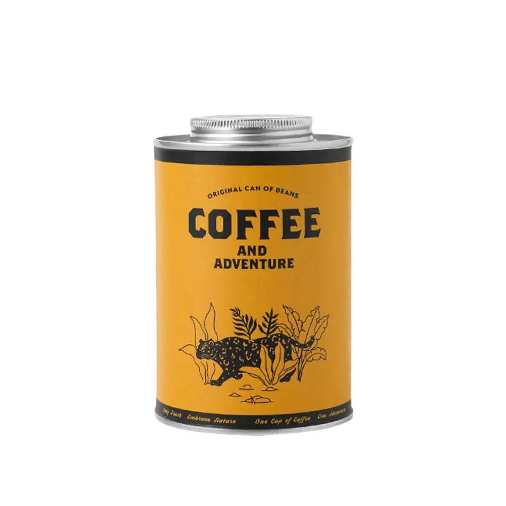 Airtight Coffee Container Portable Outdoor Camping Tin Box Freshness Preservation Kitchen Storage Organizer Friends Gifts