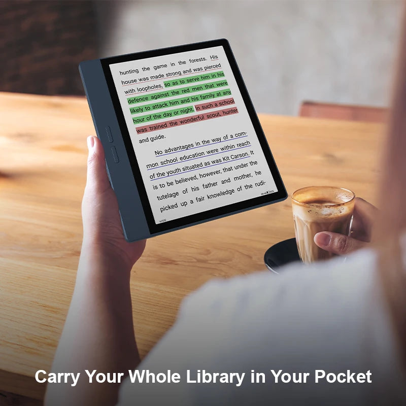 Bigme ebook reader B7, 7-inch e-ink electronic reader, 300PPI, 8+128GB, Android 14, Handwritten ereader tablet with 4G calling