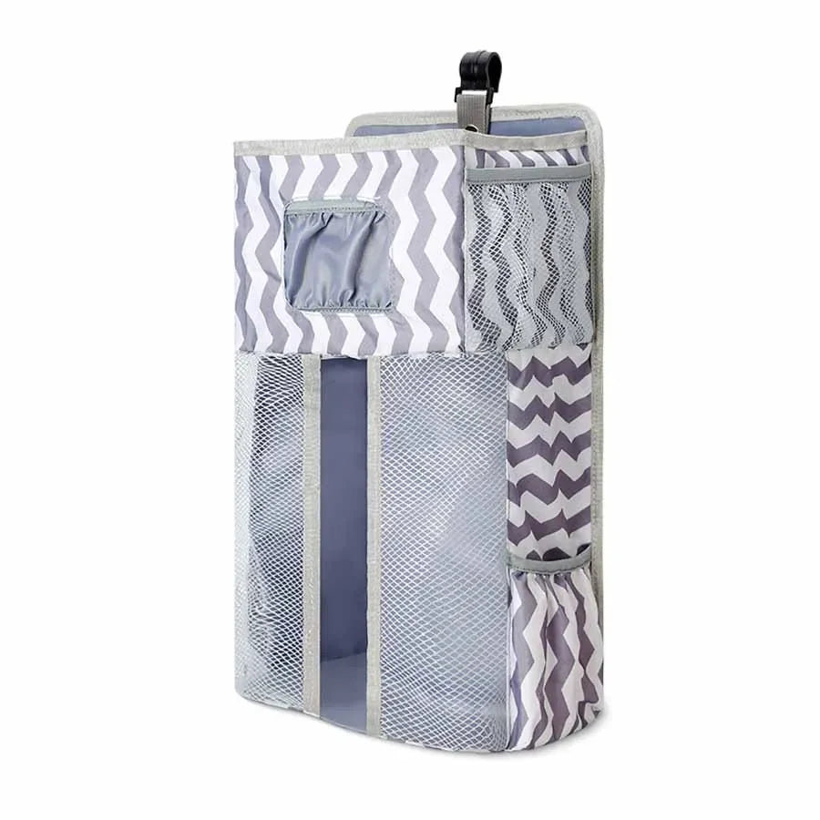 Baby Diaper Hanging Organizer Diaper Stacker for Changing Table Crib Hanging Classified Storage Bag Organizer Gifts for Newborn
