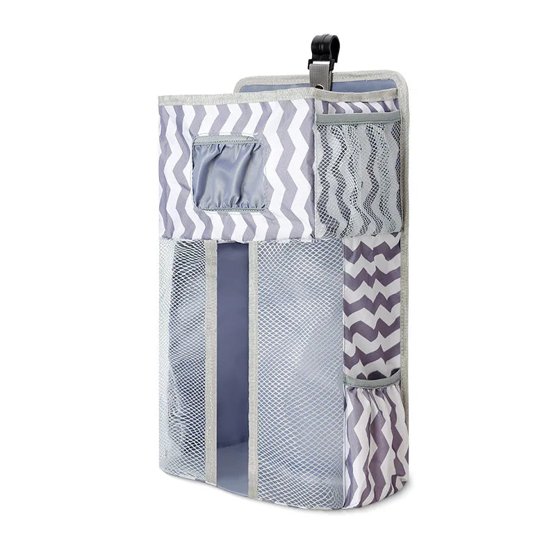 Baby Diaper Hanging Organizer Diaper Stacker for Changing Table Crib Hanging Classified Storage Bag Organizer Gifts for Newborn