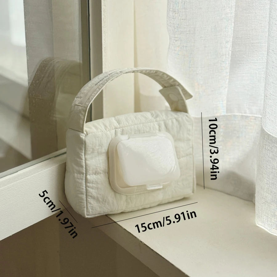 Portable Stroller Nappy Bag Quilted Baby Diaper Caddy Organizer Mommy Bags Babies Accessories Changing Bag Storage Bag