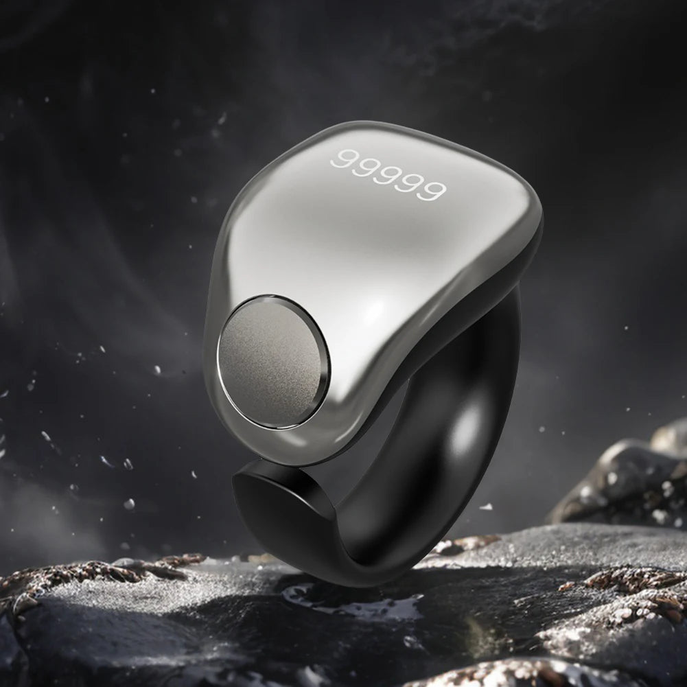 Muslim Gift Smart Electronic Counter 4 Digit Tasbih Counter Waterproof Tasbeeh Counter Interchangeable Rings 18mm/20mm/22mm