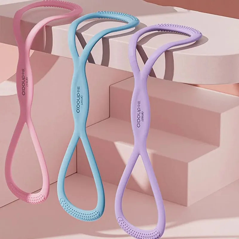 1pcs Resistance Bands, Yoga Resistance Band Stretch Fitness Band, Pull Rope, Chest Arm and Shoulder Stretch Bands Exercise Equip