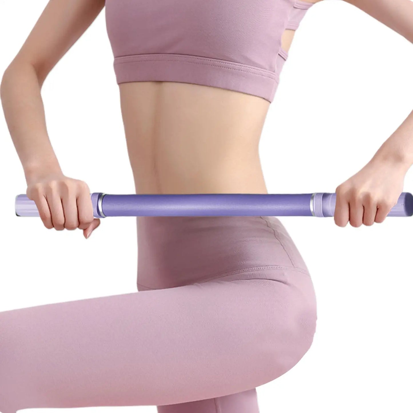 Yoga Stick for Stretching Relaxation Tool Roller Hunchback Corrector Open Back Standing Training Stick for Fitness accessories