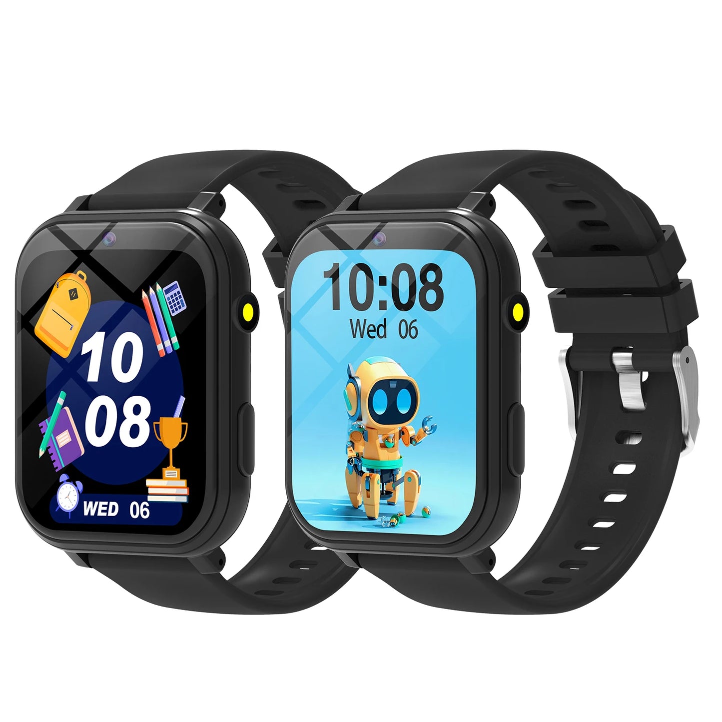 New Kids Smartwatch Games HD Front Camera Sleep Monitoring Flashlight Electronics Touch Screen Alarm Calculator Gift Boys Girls