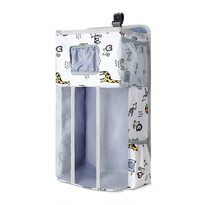 Baby Diaper Hanging Organizer Diaper Stacker for Changing Table Crib Hanging Classified Storage Bag Organizer Gifts for Newborn