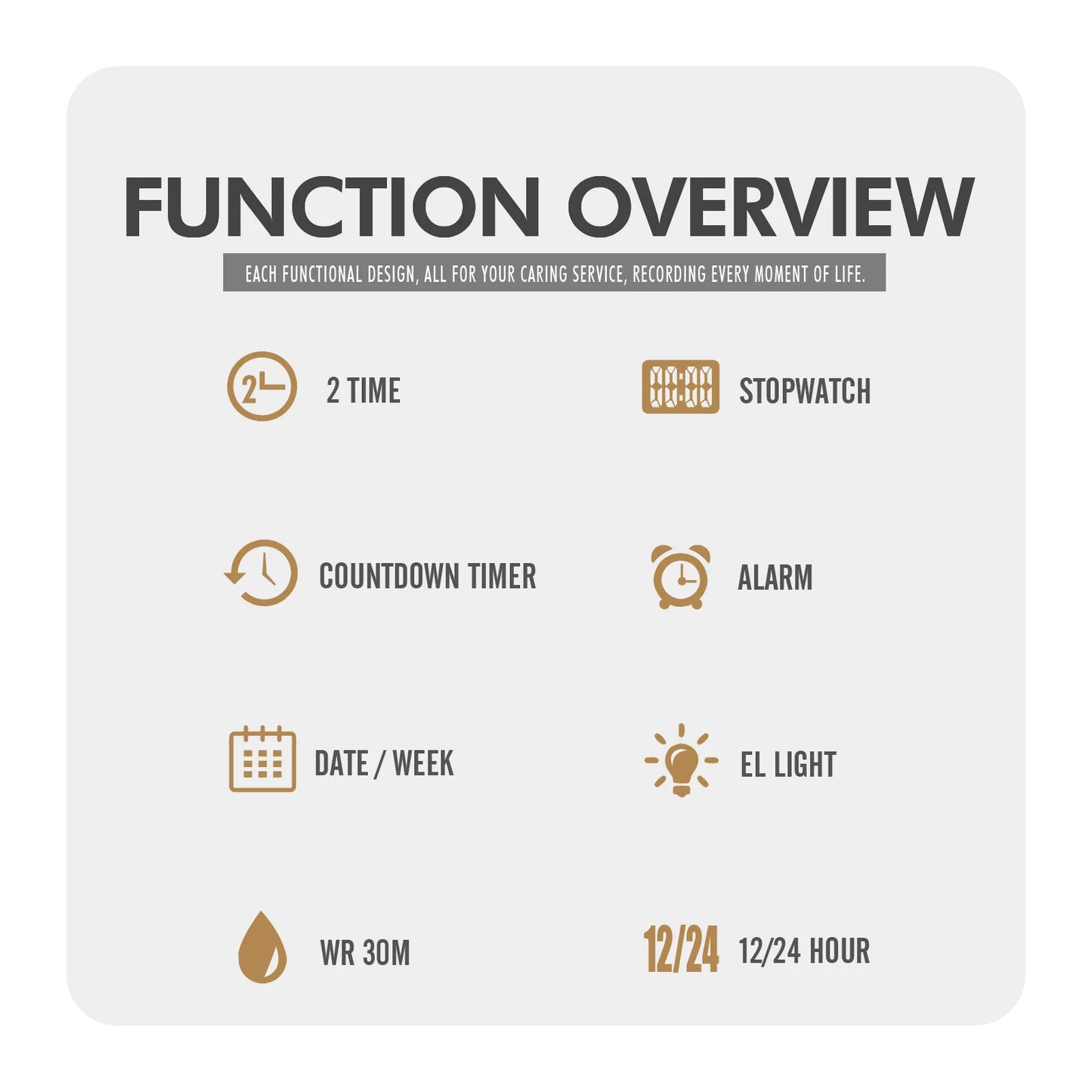 SKMEI 2448 Business Men Retro Luxury Time Digital Electronic Watch For Women Student Waterproof Chrono Wristwatch Simple Clock