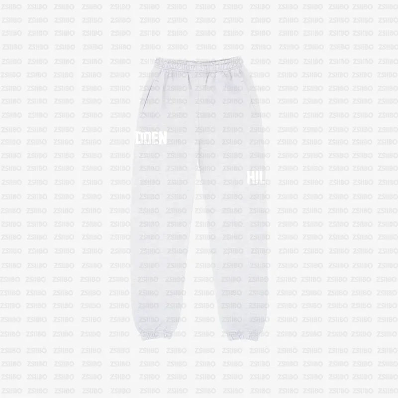 Harajuku Sweatshirt Streetwear Women's Hoodie Pants Unisex Fashion Sportswear Pullover Top Sweatpants Men's Jacket Clothes