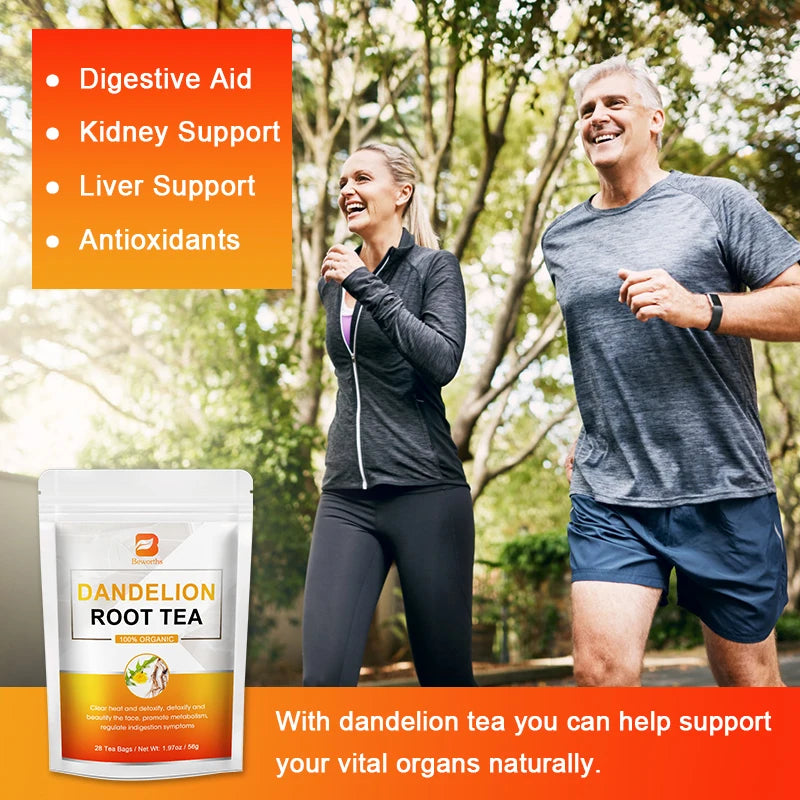 BEWORTHS 100% natural herbal dandelion extract supports immune and digestive health, liver cleansing and antioxidant activity