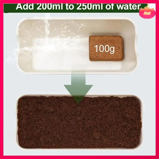 ABYP 4Pcs Organic Coconut Fiber For Plants, Organic Coconut Bricks, Natural Organic Compressed Coconut