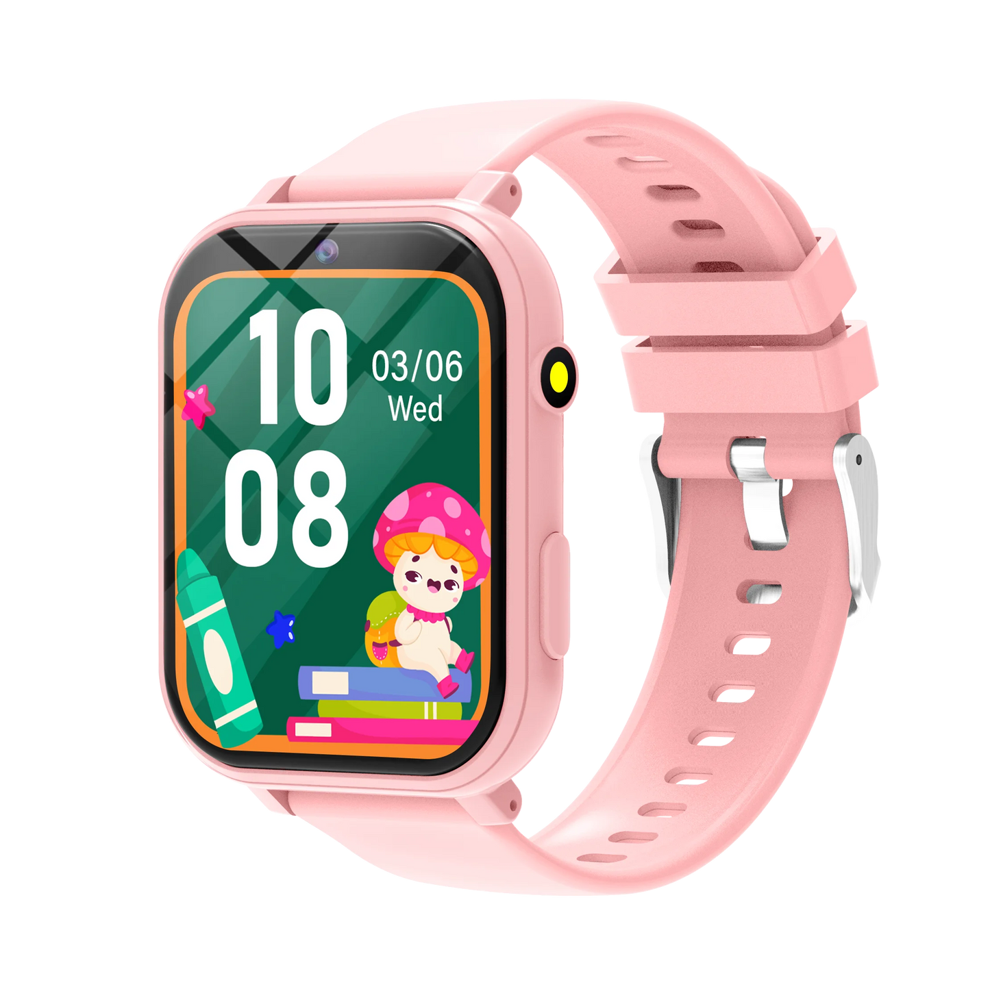 New Kids Smartwatch Games HD Front Camera Sleep Monitoring Flashlight Electronics Touch Screen Alarm Calculator Gift Boys Girls