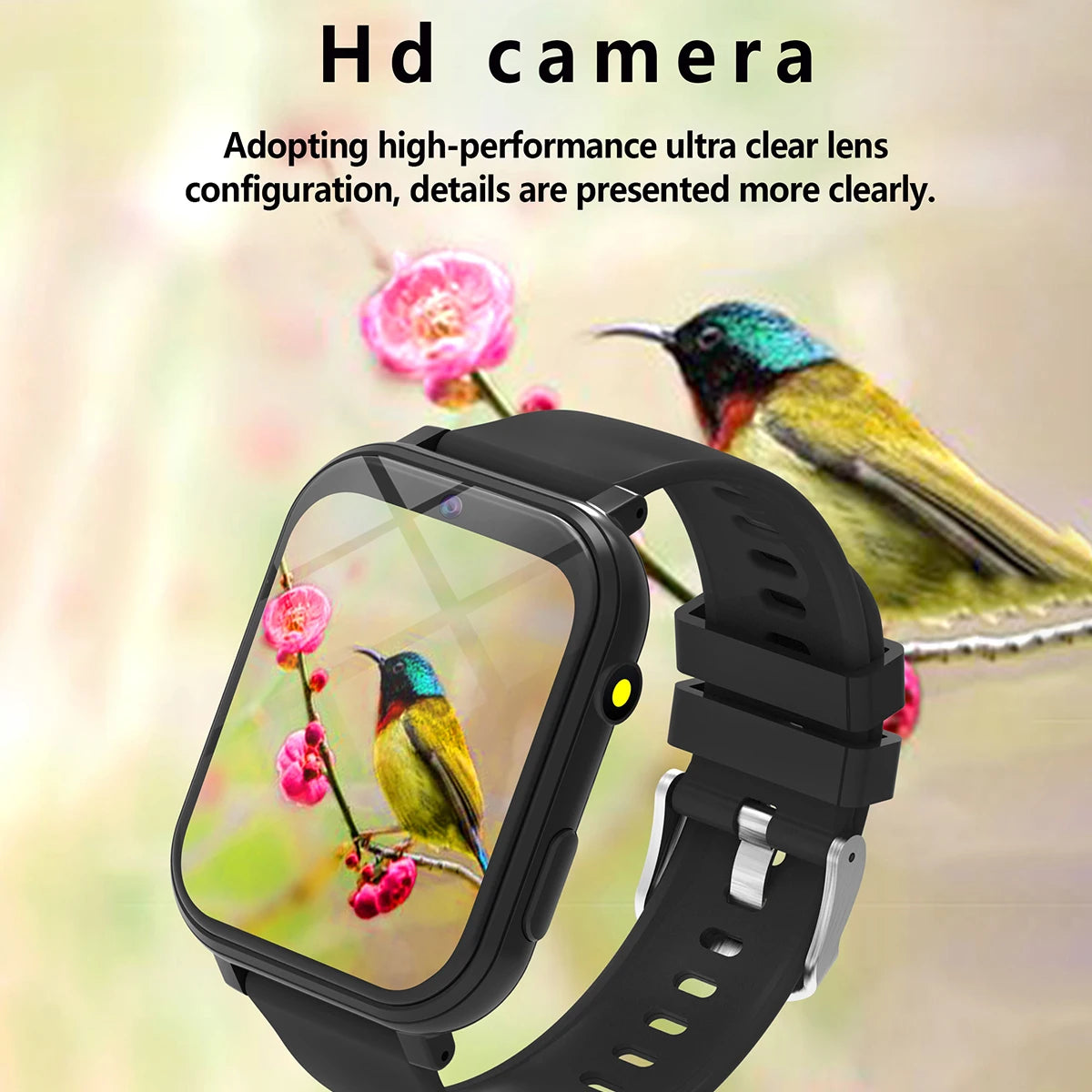 New Kids Smartwatch Games HD Front Camera Sleep Monitoring Flashlight Electronics Touch Screen Alarm Calculator Gift Boys Girls