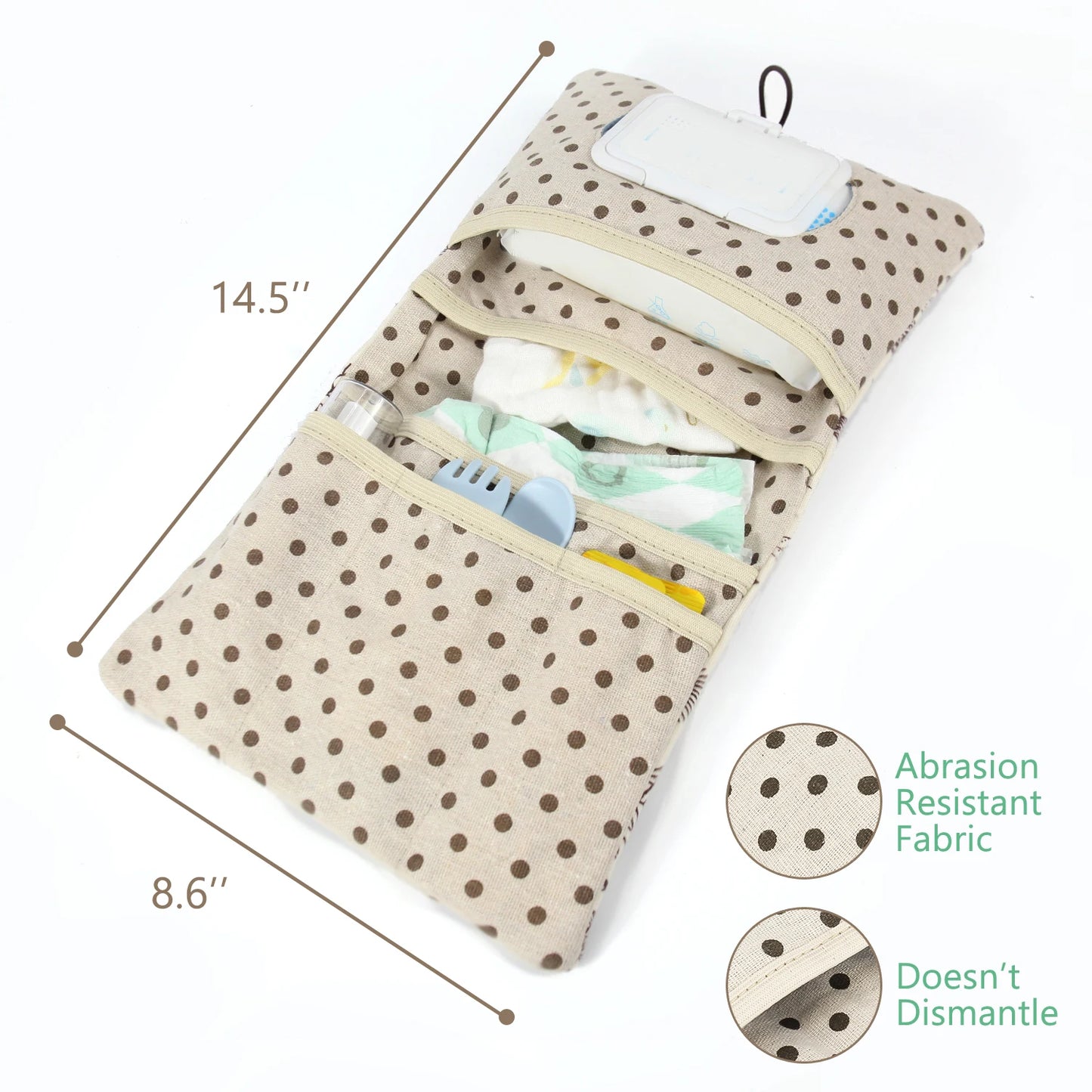 Baby Bag Organizer Portable Baby Wash Bag Go Out Stroller Mini Diaper Bag Pouches Travel Gear Foldable Newborn Baby Essentials