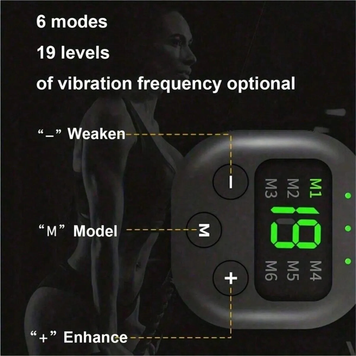Waist Massager Portable USB Charging Shaper Electric Arm Hip Leg Trainer Body Shaping Belt Fitness Massager