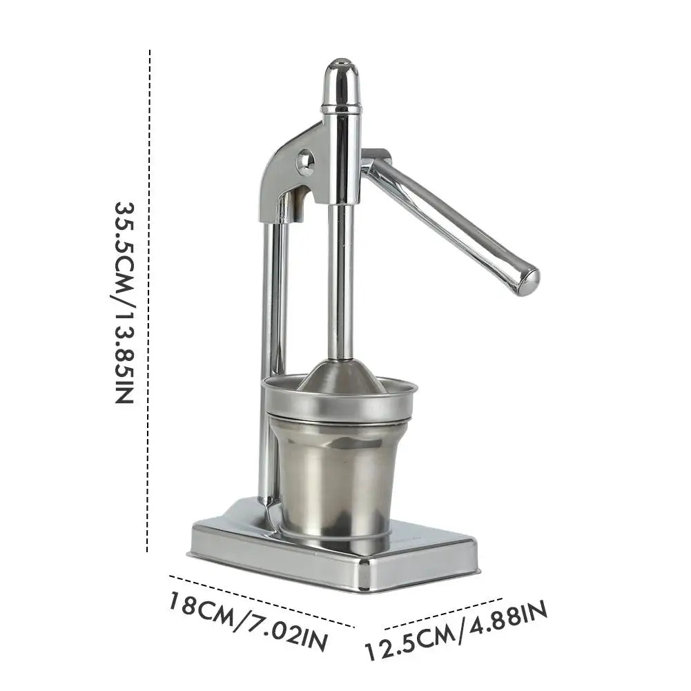 Stainless Steel Manual Citrus Juicer Press Machine For Home Kitchen Bar Orange Lemon Grapefruit Grade Hand Operated Juice Tools