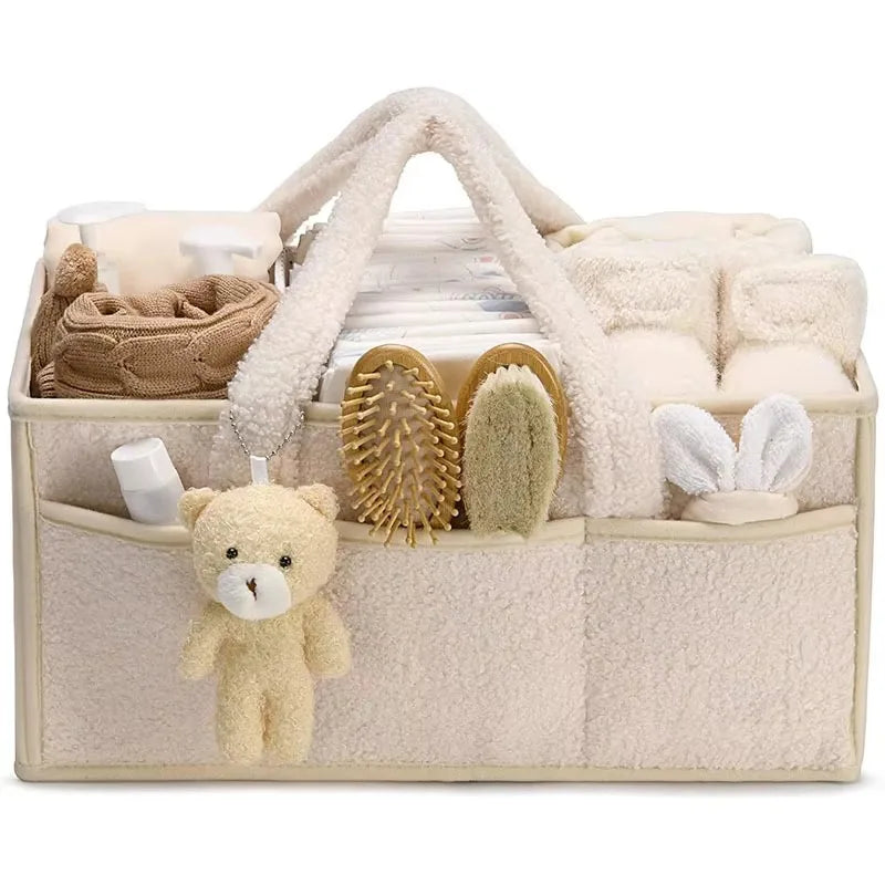 Diaper Bags Baby Nappy Bag for Newborn Stuff Diaper Stackers & Caddies Baby Diaper Organizer  Kids Car Stroller Container Bag