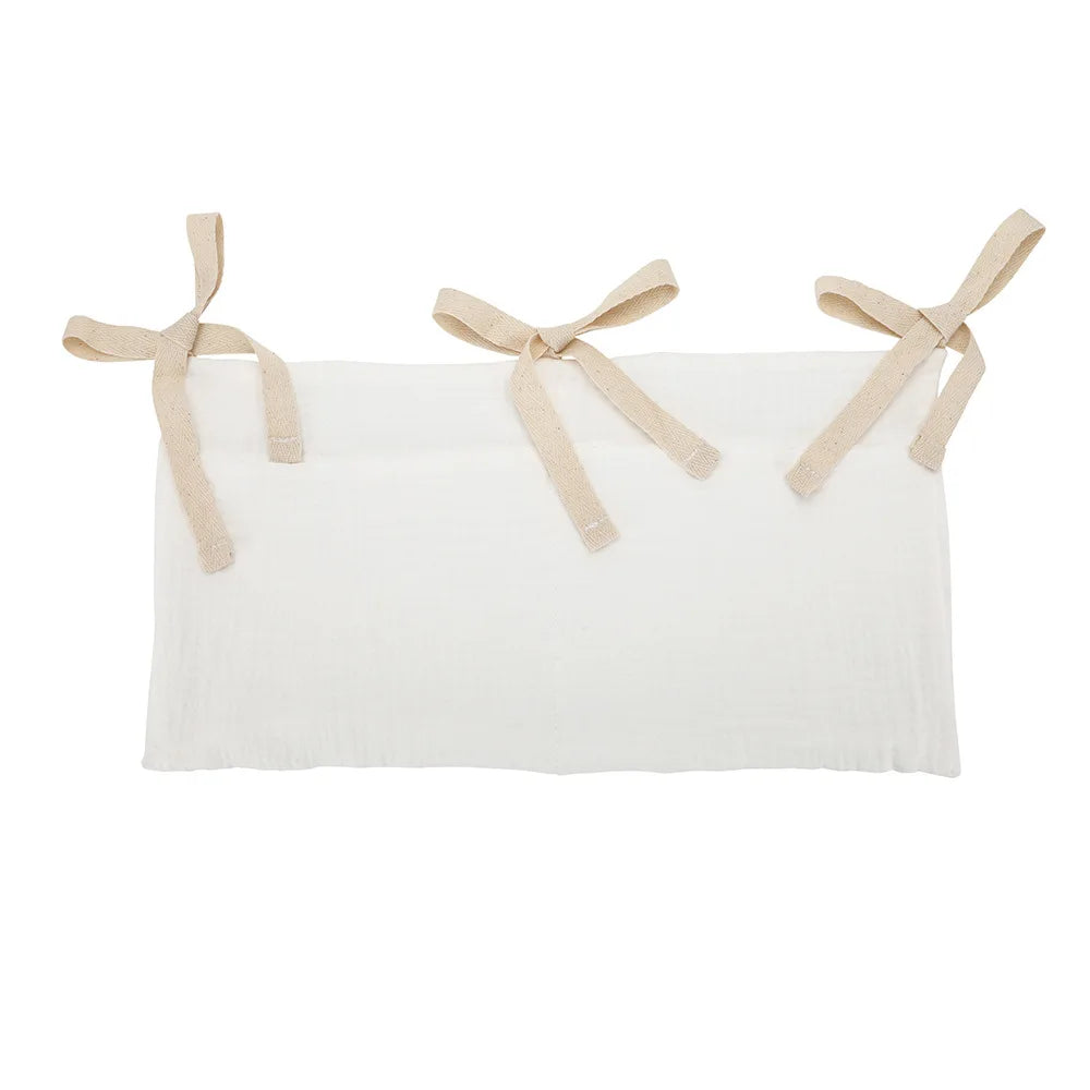 Baby Nursery Crib Organizer, Diaper Caddy Stacker, Portable Hanging Storage for Diapers Wipes Baby Essentials , Changing Table