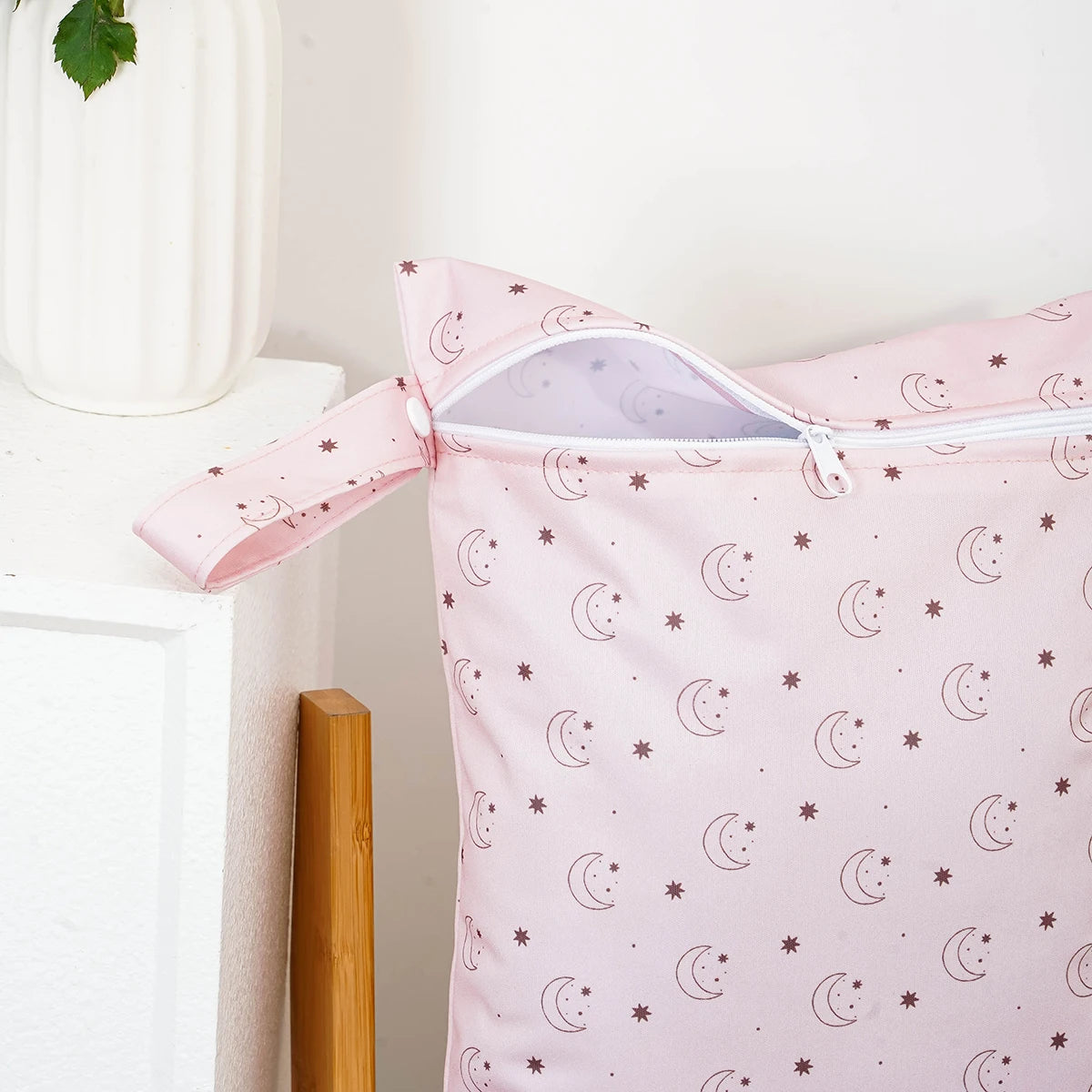 Kangobaby #My Soft Life# Washable Reusable Baby Blanket Storage Bag Easy Carry Multifunctional Travel Bag Size 26x36cm