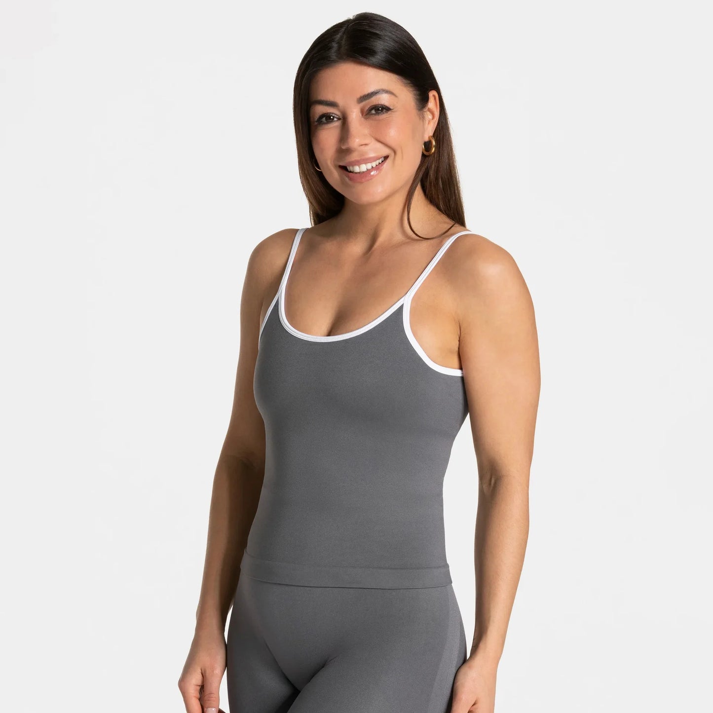 NCLAGEN Woman Sports Tank Top Open Back Gym Clothes Fitness Yoga Vest Thin Strap Push-up Dry Fit Workout Running Pilates Blouse