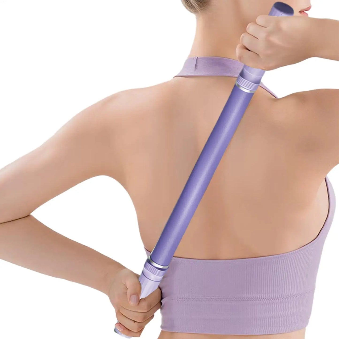 Yoga Stick for Stretching Relaxation Tool Roller Hunchback Corrector Open Back Standing Training Stick for Fitness accessories