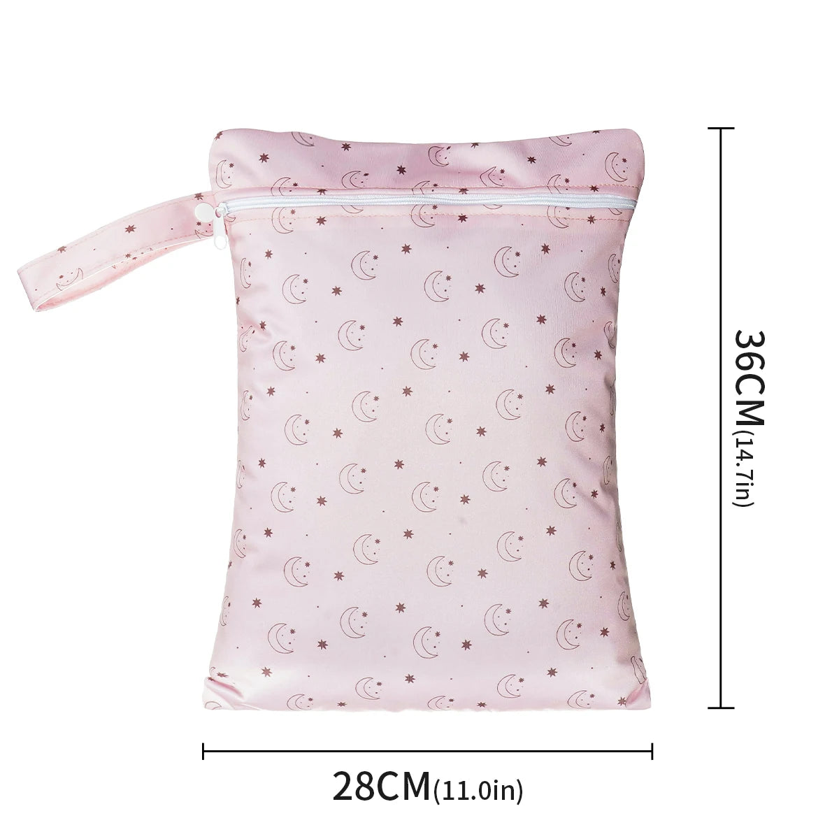 Kangobaby #My Soft Life# Washable Reusable Baby Blanket Storage Bag Easy Carry Multifunctional Travel Bag Size 26x36cm