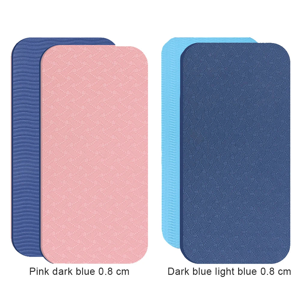 2Pcs Yoga Kneeling Pad Non-Slip Soft TPE Pad Comfortable Protective Pad for Elbow Leg Arm Balance Exercise Fitness Workout