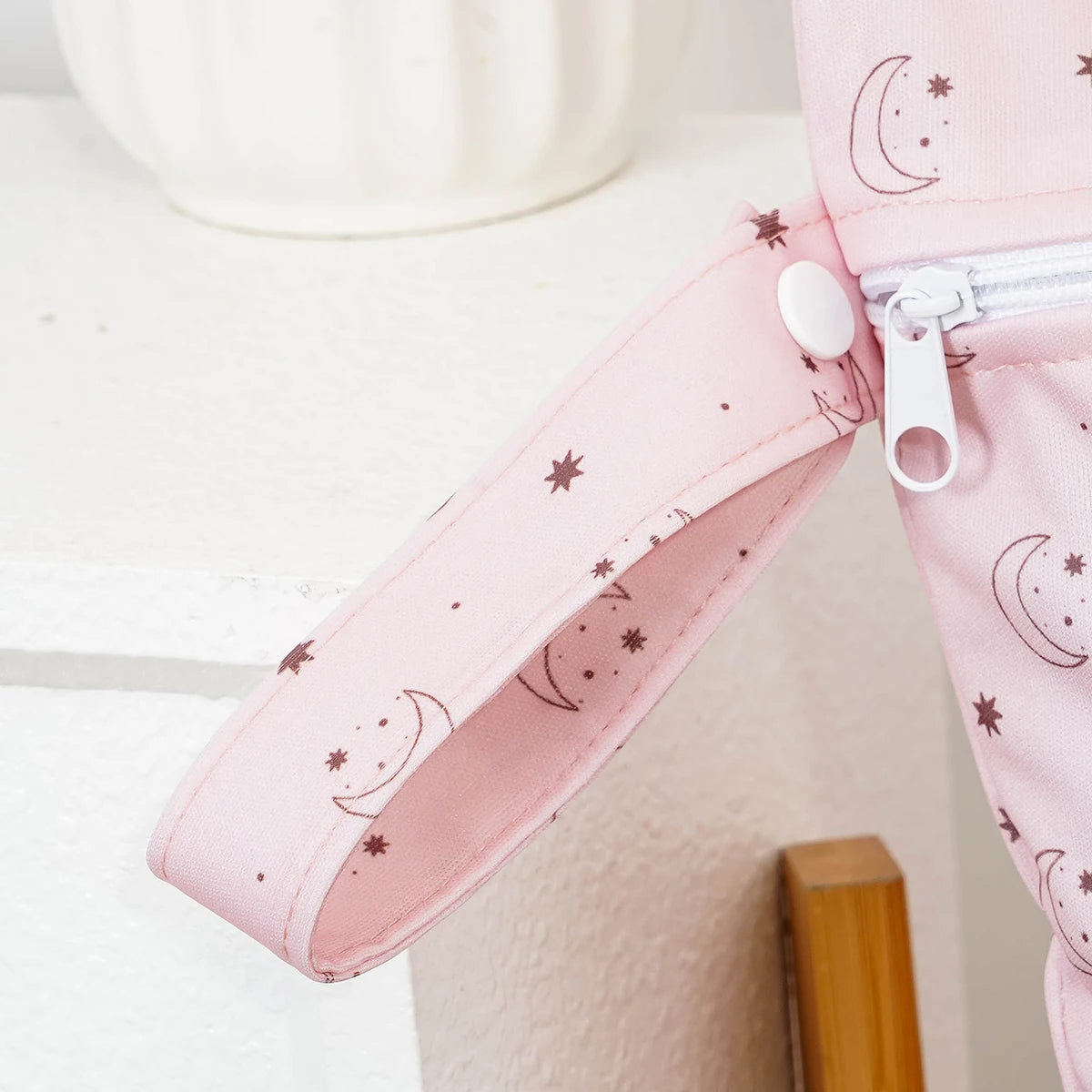 Kangobaby #My Soft Life# Washable Reusable Baby Blanket Storage Bag Easy Carry Multifunctional Travel Bag Size 26x36cm