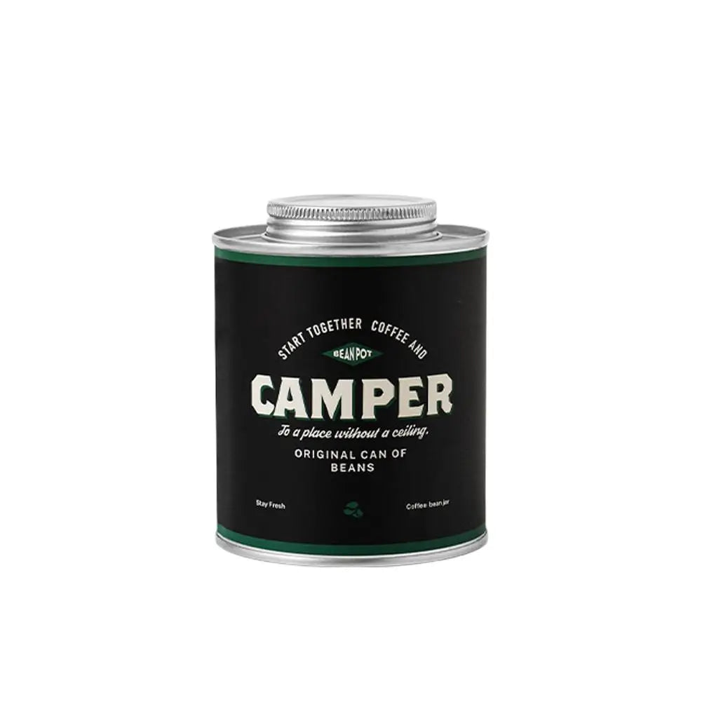 Airtight Coffee Container Portable Outdoor Camping Tin Box Freshness Preservation Kitchen Storage Organizer Friends Gifts