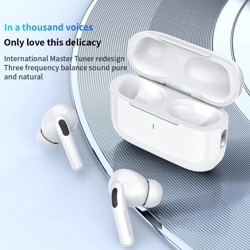 New Air Pro True Wireless Bluetooth Earphones Headphones HiFi Sound Low Latency ANC Noise Reduction Earbuds for IPhone Android