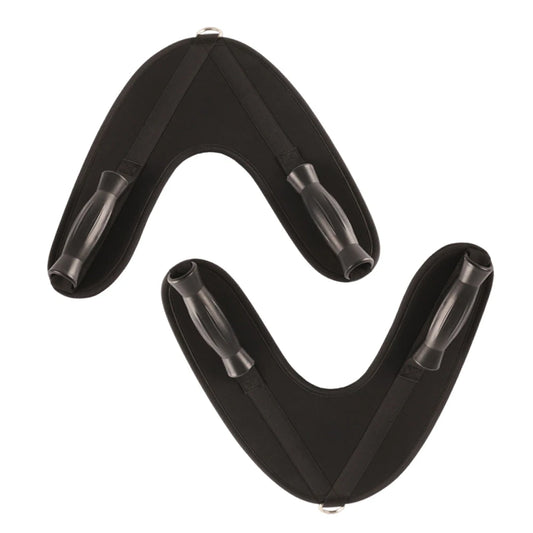 Fitness Abdominal Crunch Strap Nylon Back Exercise Pulling Harness Shoulder Strap Abdominal Crunch Straps Belt for Gym Workout