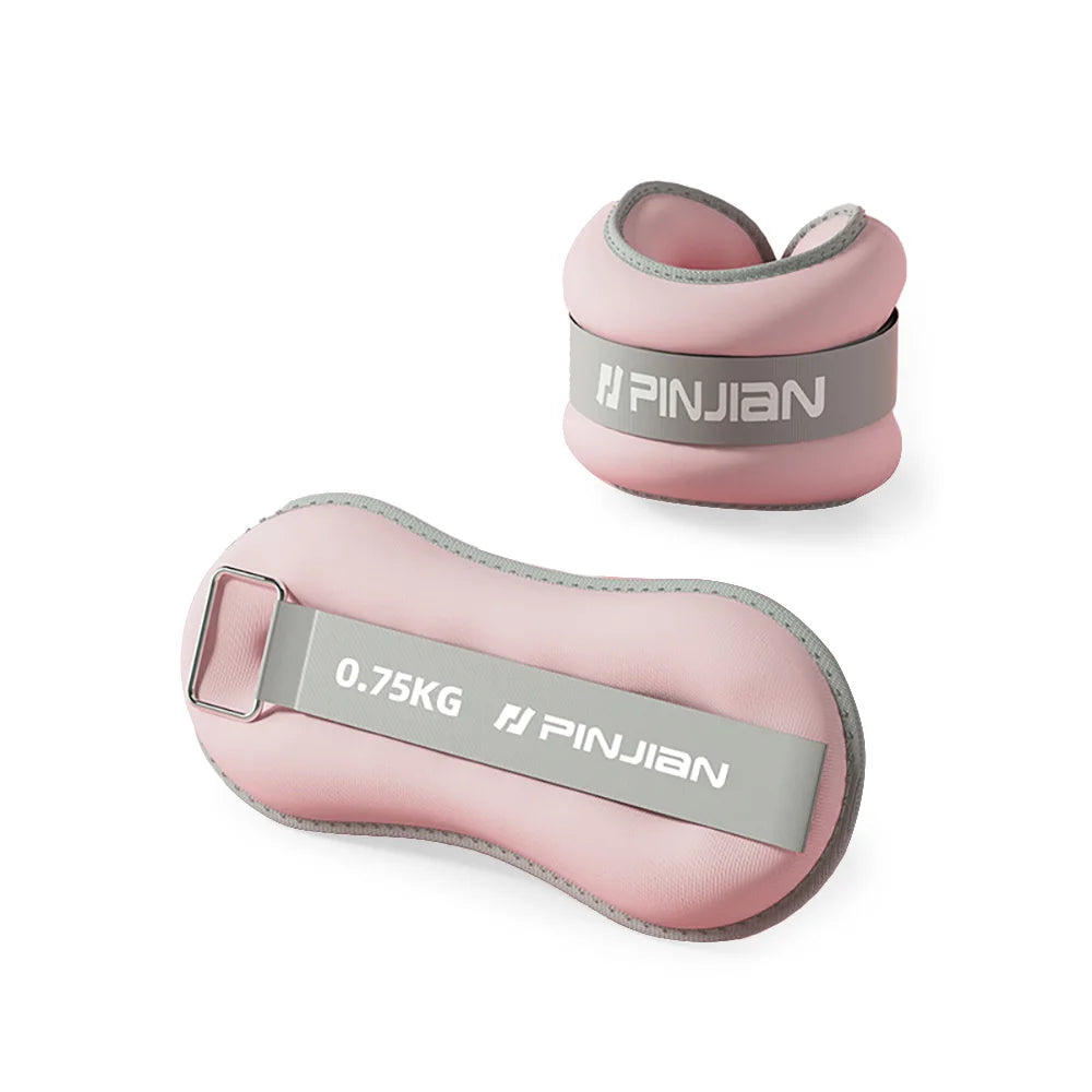 2PCS Ankle Weights Soft Sand For Yoga Running Gym Fitness Body Training Non-Slip Durable For Men Women