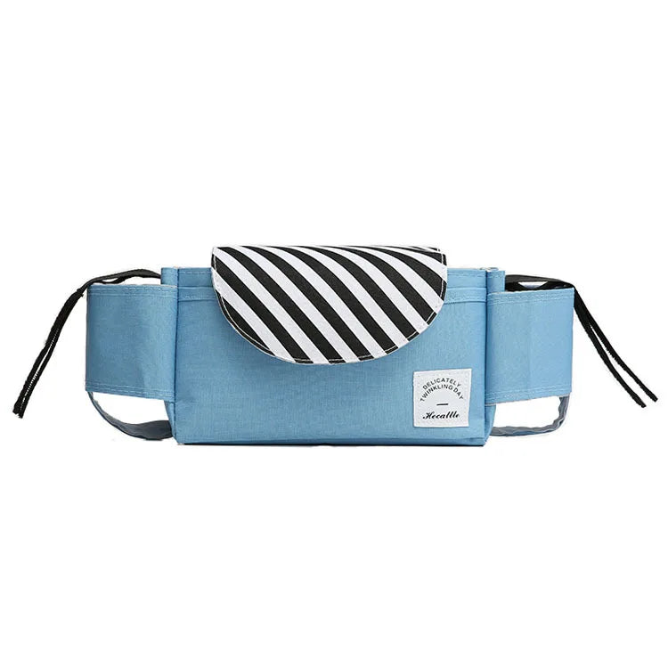 Baby Stroller Hanging Bag Portable Storage Basket Diaper Bag Mother's Bag Bottle Hanging Bag Outdoor Stroller Accessories