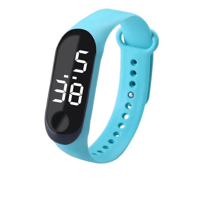 Electronic Fashion Sports Watches Girl Outdoor Watch Display LED Woman Mens Wristwatches Digital Waterproof