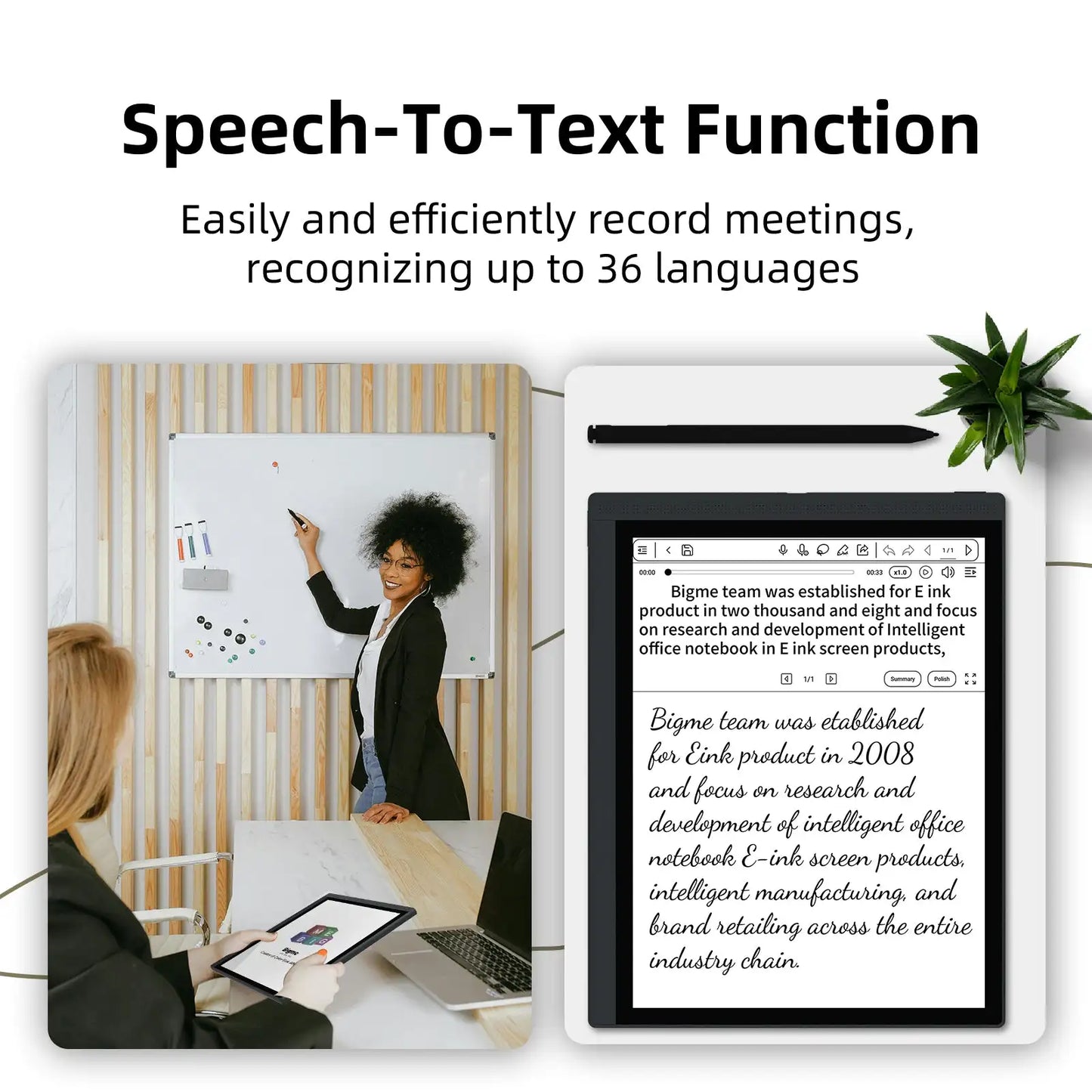 Bigme B1051 10.3'' Ebook Reader Android 14 Electronic Book Tablet Ereader, Demensity 900, 6+128GB E-ink EBook B1051 Lite 4+64GB