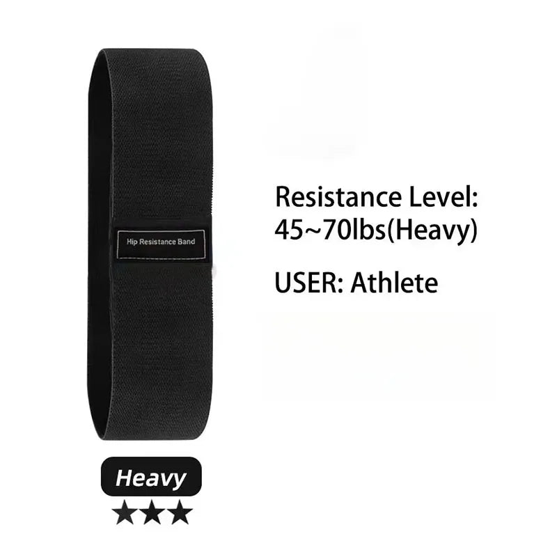 Fabric Resistance Hip Booty Bands Glute Thigh Elastic Workout Bands Squat Circle Stretch Fitness Strips Loops Yoga Gym Equipment