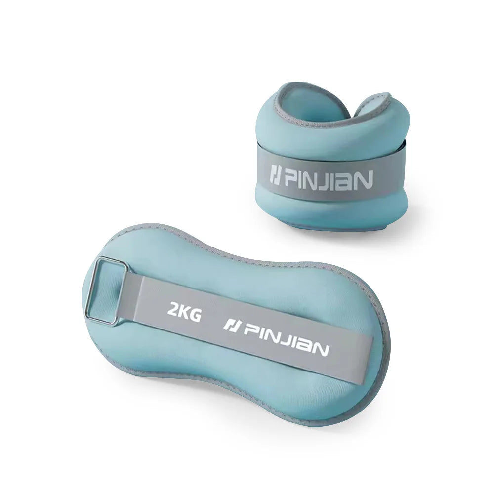 2PCS Ankle Weights Soft Sand For Yoga Running Gym Fitness Body Training Non-Slip Durable For Men Women