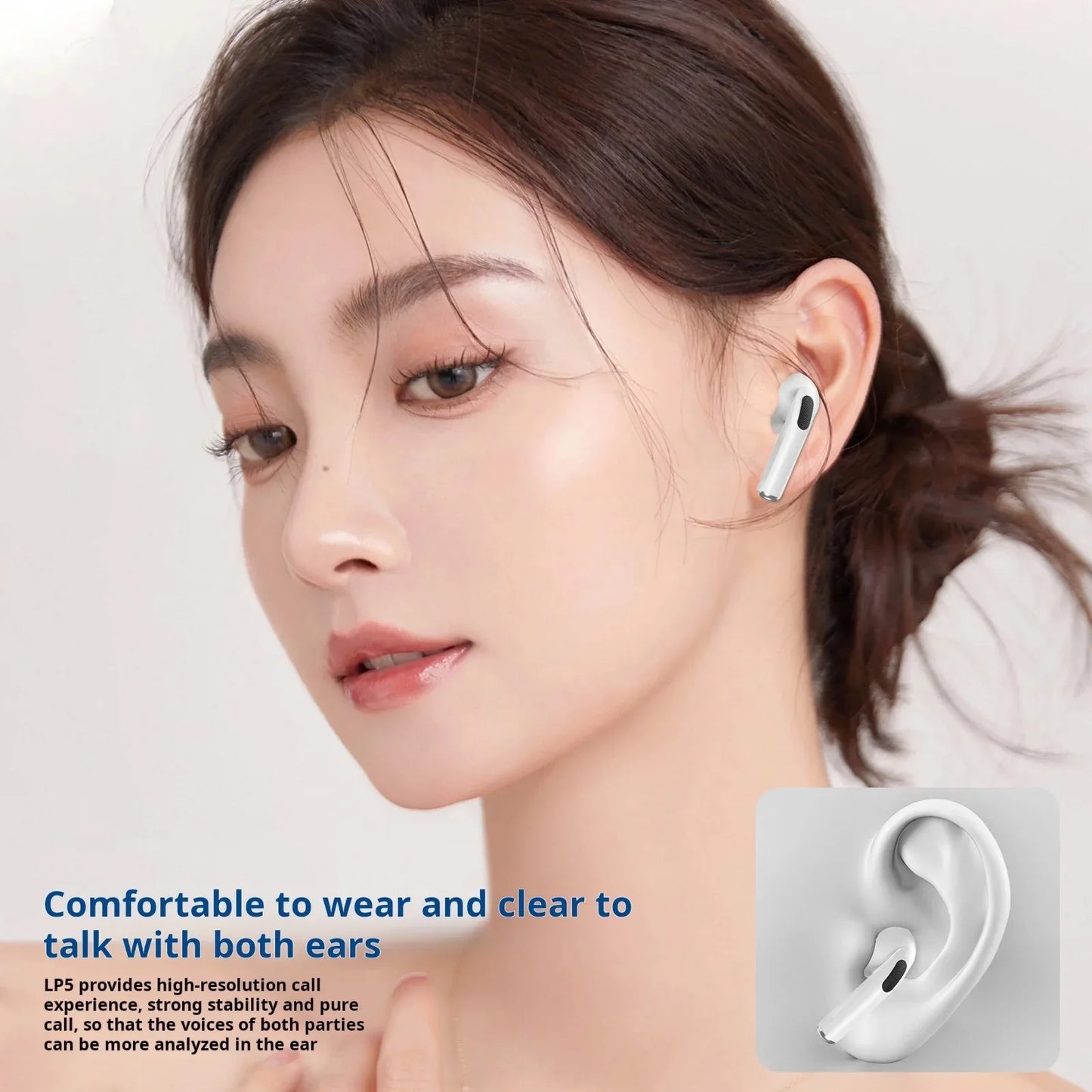 New Air Pro True Wireless Bluetooth Earphones Headphones HiFi Sound Low Latency ANC Noise Reduction Earbuds for IPhone Android