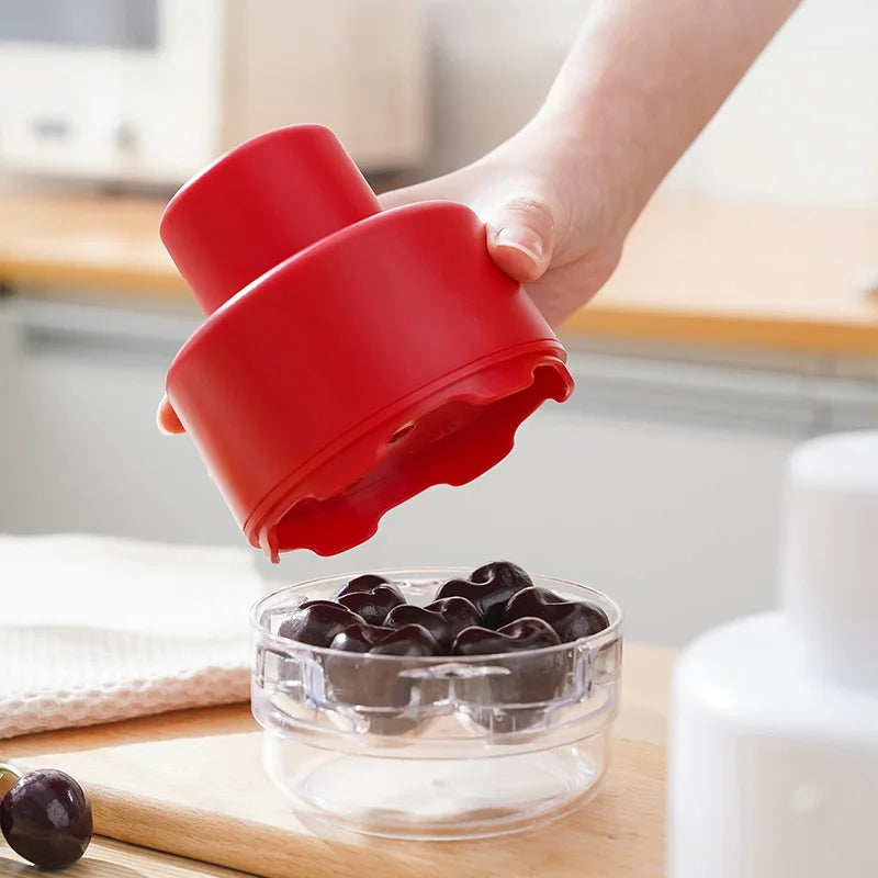 Cherry Pitter Olive Seed Squeeze Tool Stoner Remover Corer Pitter Stone Seed Remover Cherry Olive Pits Tools Kitchen Fruit Corer