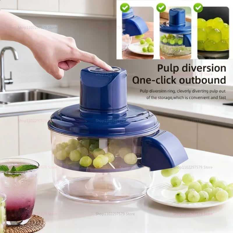 New Automatic Fruit Peeler Machine Wireless Portable for Plum Peach and Grape Fast Easy Home Kitchen Gadget