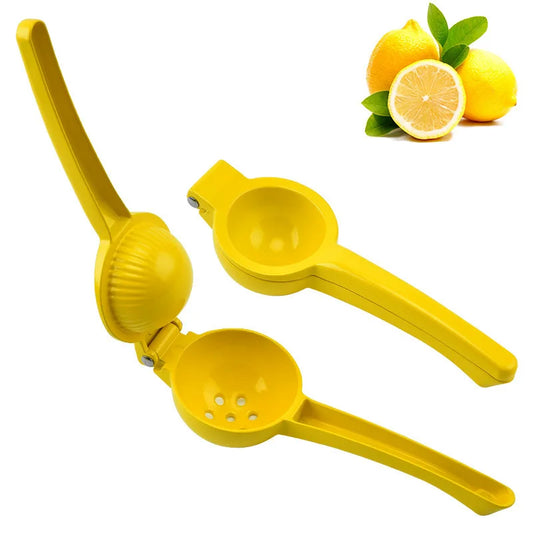Manual Lemon Juicer Aluminum Alloy Hand Pressed Orange Fruit Juicer Household Mini Squeezer Lemon Clip Practical Kitchen Gadgets